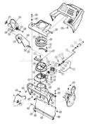 Part Location Diagram of 731-1729 MTD Connector, U-Joint